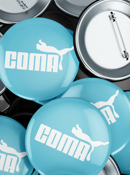 Placka Coma tyrkysová