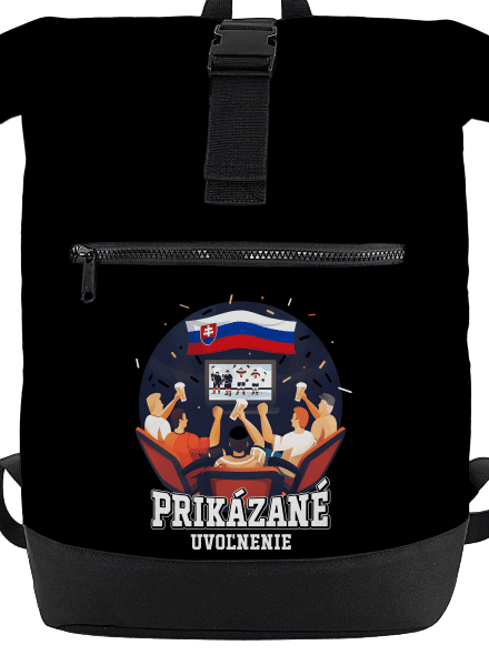 Prikázané uvoľnenie batoh Black
