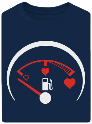 Plnú prosím unisex tričko oversized Midnight Blue