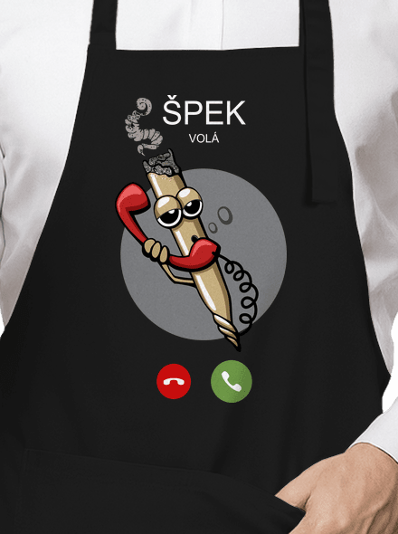 Špek volá zástera Black