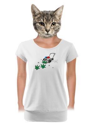 dámske tričko s lemom