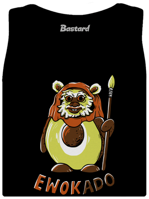 Ewokado dámske tielko klasické Black