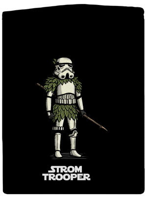 Strom trooper dámska mikina na zips Black