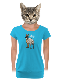 dámske tričko s lemom