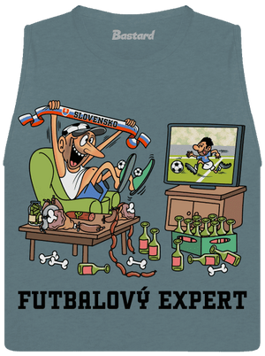 Futbalový expert dámske tielko voľné Heather Deep Teal