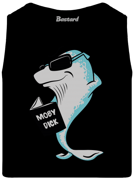 Moby Dick pánske tielko Black