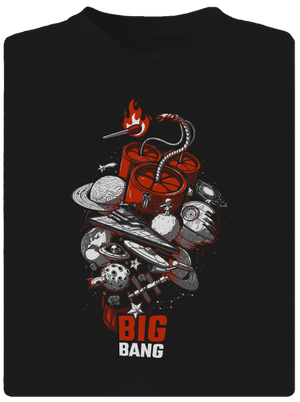 Big Bang detské športové tričko Black