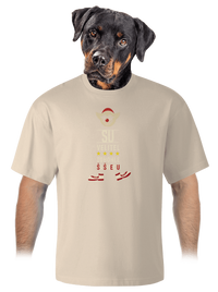 unisex tričko oversized