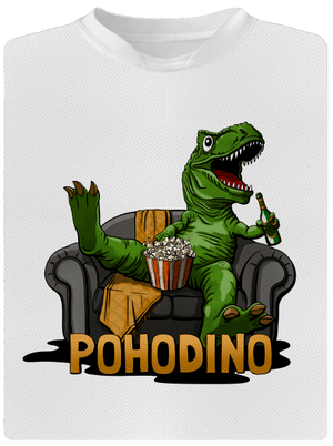 Pohodino detské športové tričko White