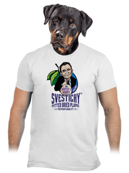 Švestičky pánske tričko White