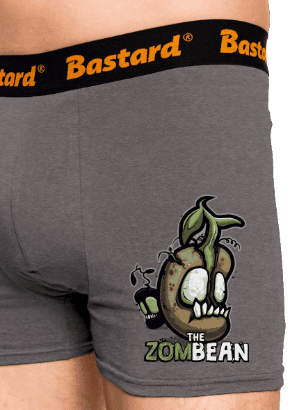 Zombean boxerky Gray Melange