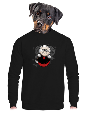 unisex mikina bez kapucne