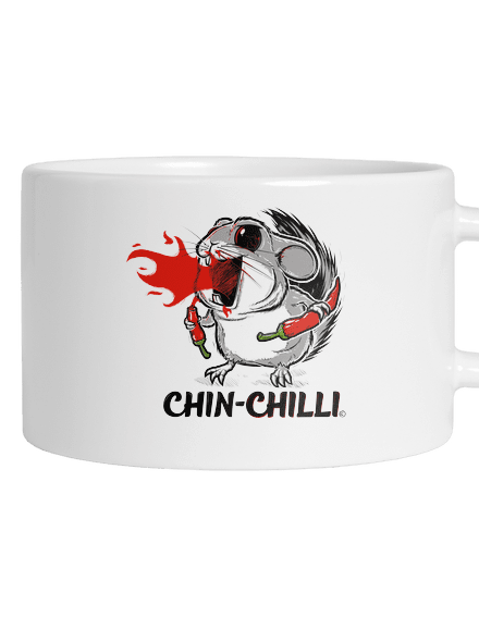 Chinchilli hrnček makronka White