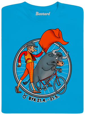 Cyklistický horoskop: Býk detské tričko Atoll