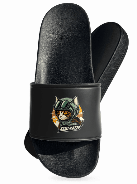 Kami-Katze šľapky Black