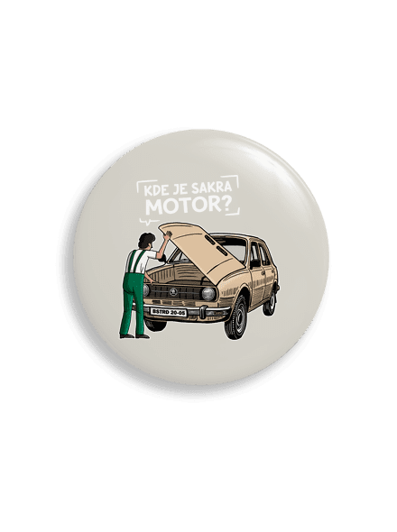 Kde je motor? placka 