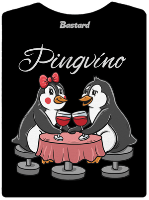 Pingvíno dámske tričko prémium Black