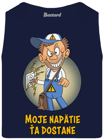 Moje napätie pánske tielko French Navy