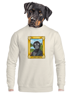 unisex mikina bez kapucne