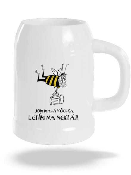 Malá včielka polliter White