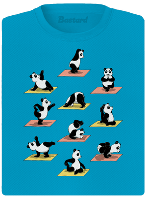 Pandia jóga dámske športové tričko Blue Atol