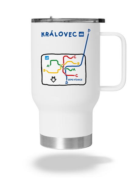 Metro Královec termohrnček White