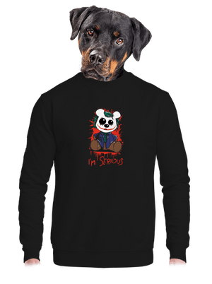 unisex mikina bez kapucne