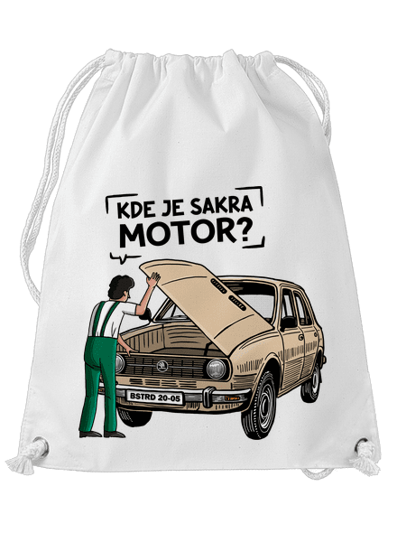 Kde je motor? vak White