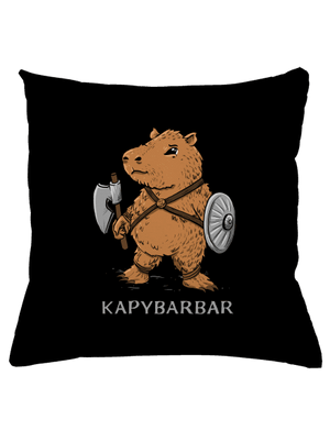 Kapybarbar vankúš Black