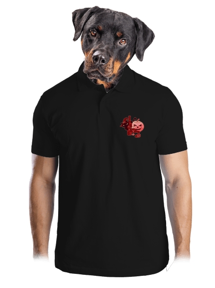 Hello, víno pánska polokošeľa Black