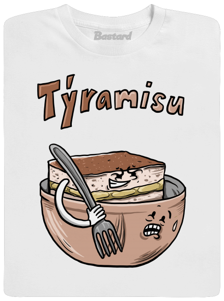 Týramisu detské tričko White