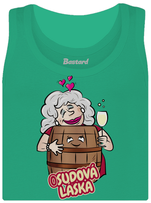 Osudová láska dámske tielko klasické Mint Mal