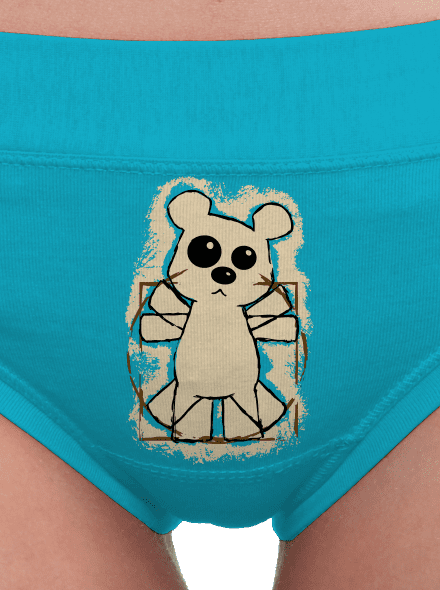Da Vinci Teddy dámske nohavičky Turquoise