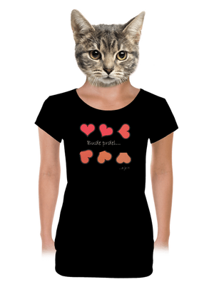 dámske tričko s lemom