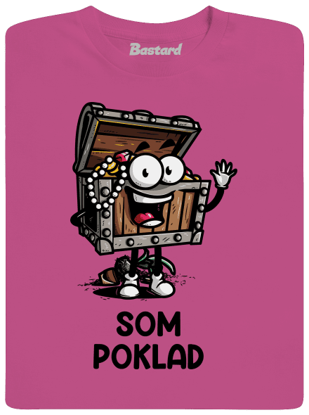 Som poklad detské tričko Fuchsia