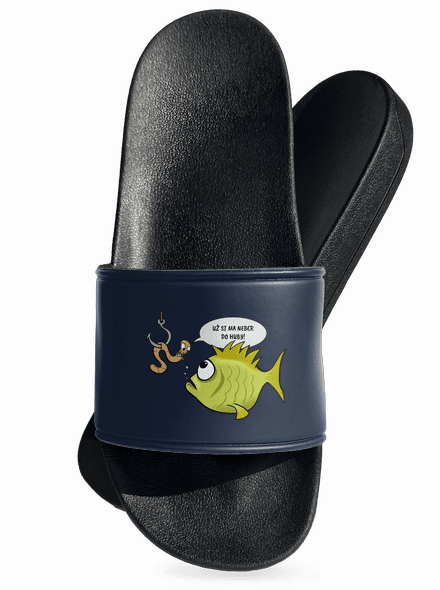 Ryba a dážďovka šľapky Navy