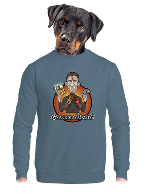 unisex mikina bez kapucne