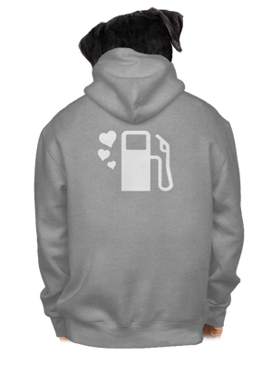 Plnú prosím pánska mikina na zips Light Melange