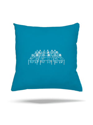 Cimrman: Debil, blbeček vankúš Blue Turquoise