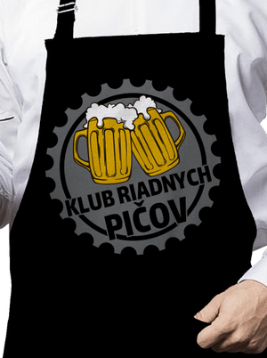 Klub riadnych pičov zástera Black