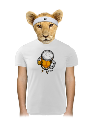 Pivot detské športové tričko White