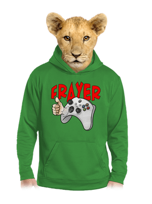 Frayer detská mikina klokanka Kelly Green AWD