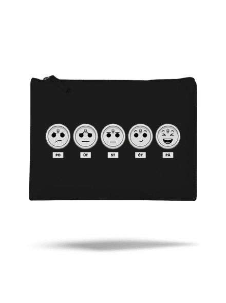 Týždeň elektrikára taštička Black