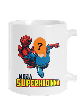 Moja superhrdinka klasický hrnček White