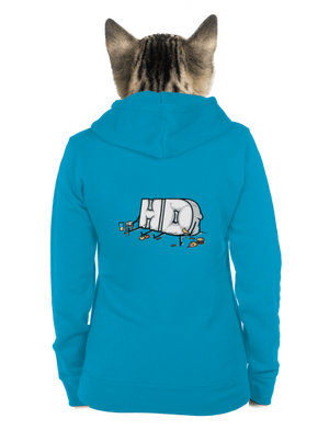 dámska mikina na zips