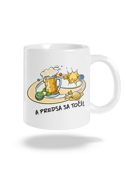 A predsa sa točí! klasický hrnček White