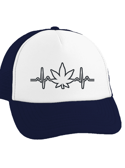 EKGanja šiltovka truckerka French Navy cap