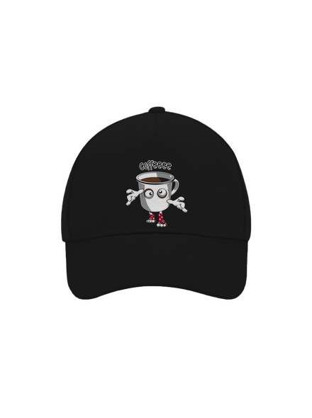 Zombie kafe šiltovka baseballka Black