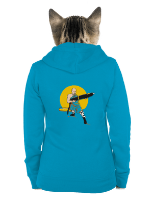 dámska mikina na zips