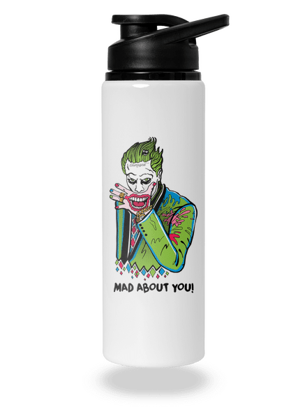 Joker a Harley flaša na vodu White